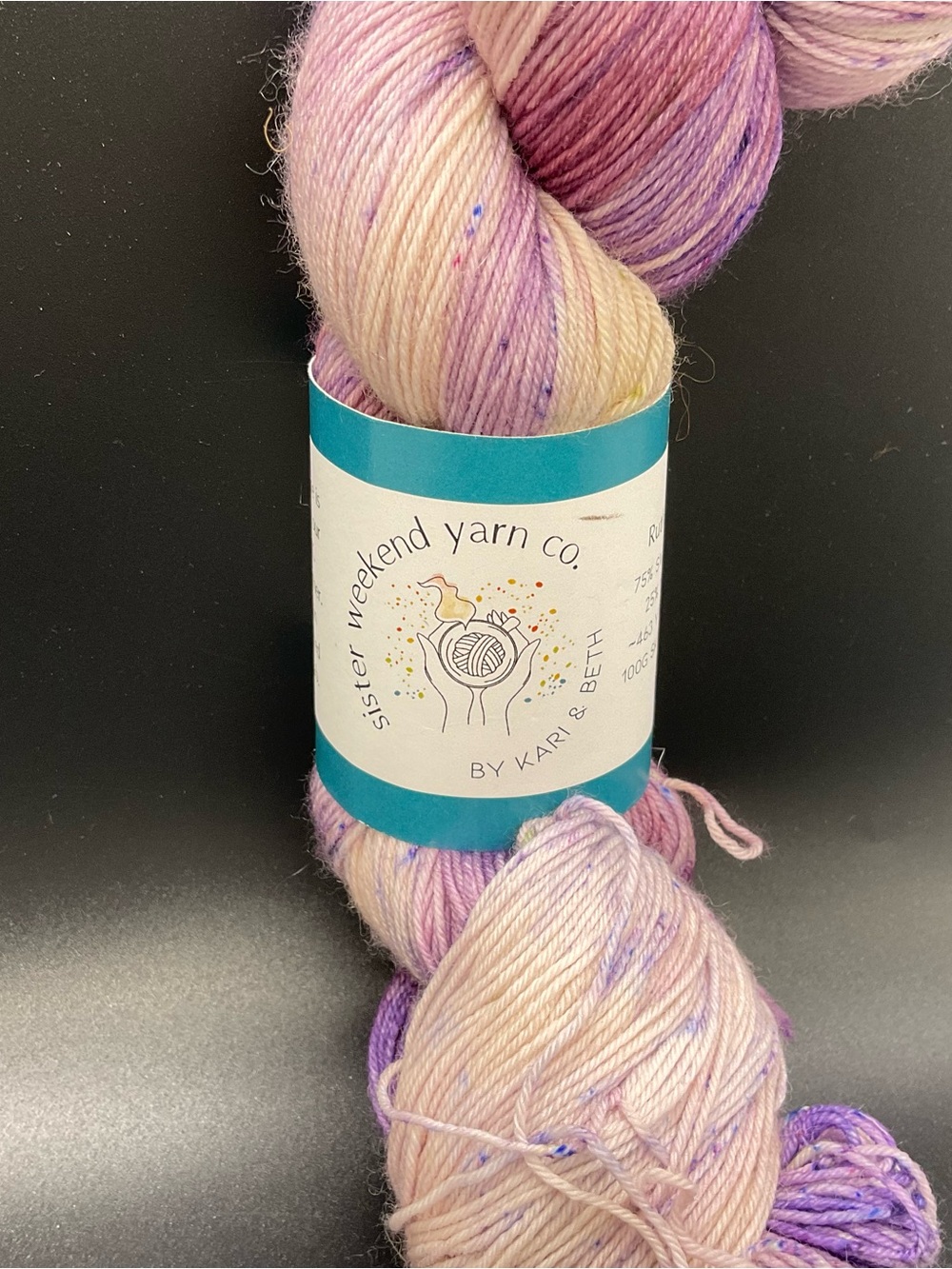 Sister Weekend Yarn Co Ruth Sock 100 Gr Hank 2026 Color
